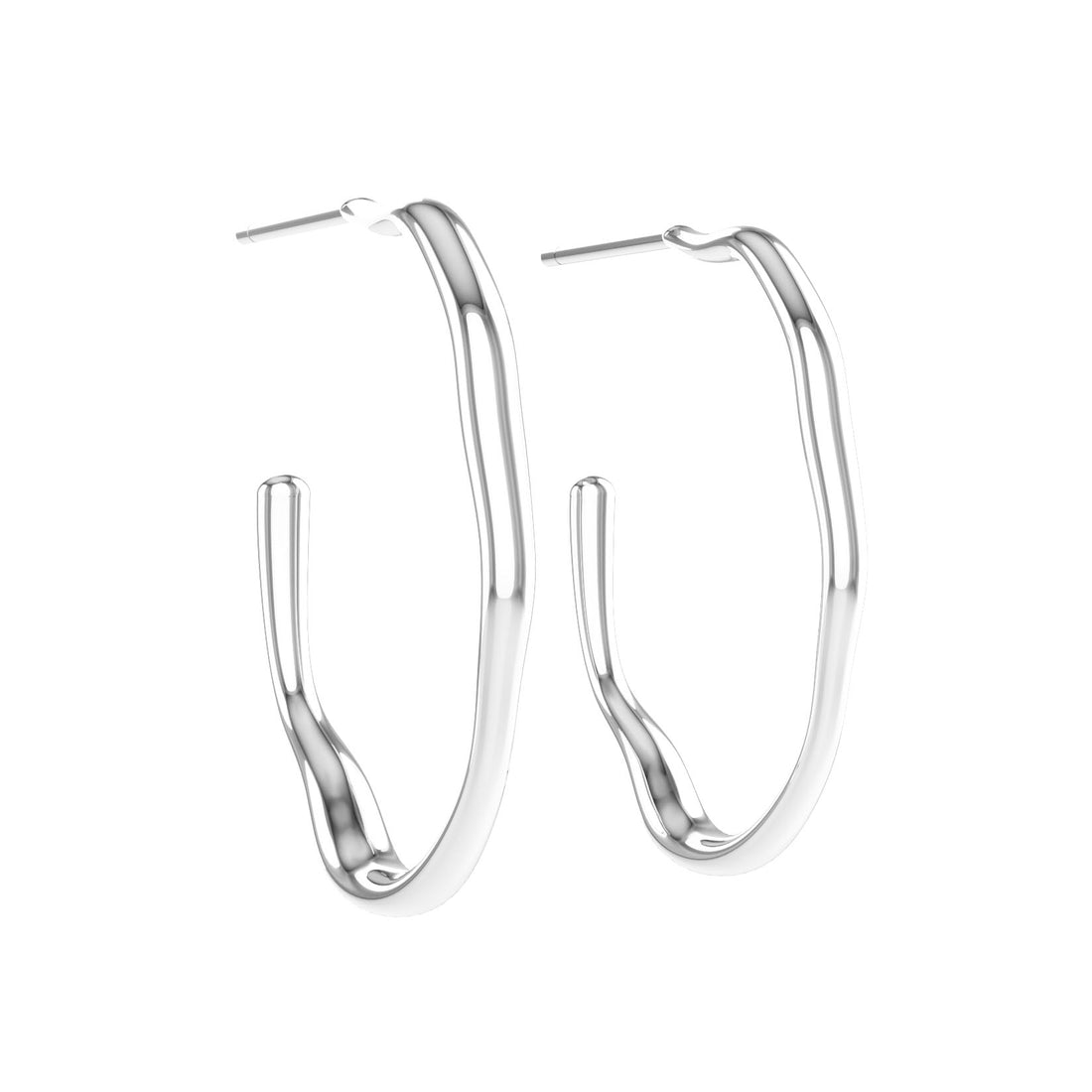 Irregular C Earrings