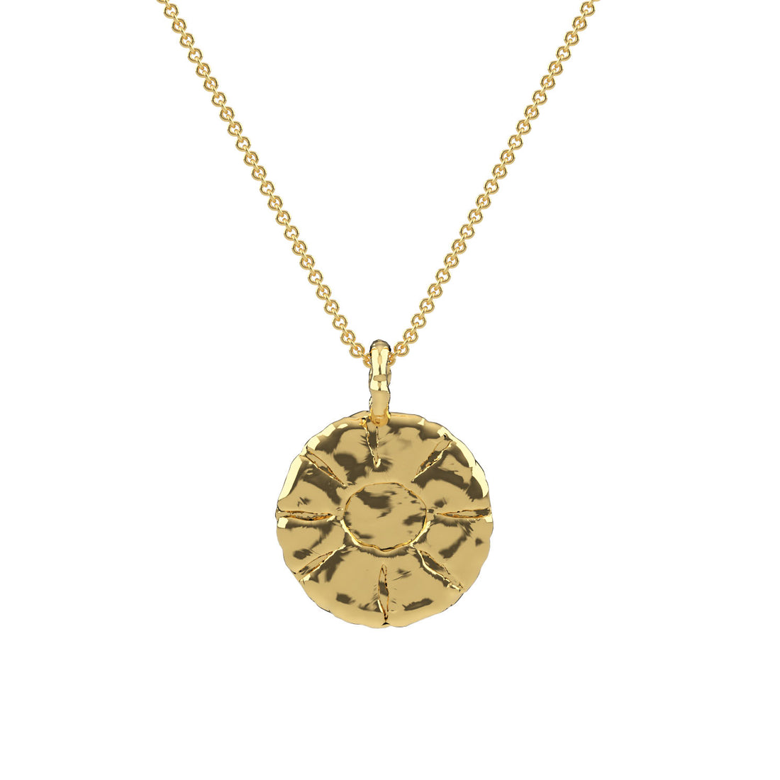 Golden Solar Necklace
