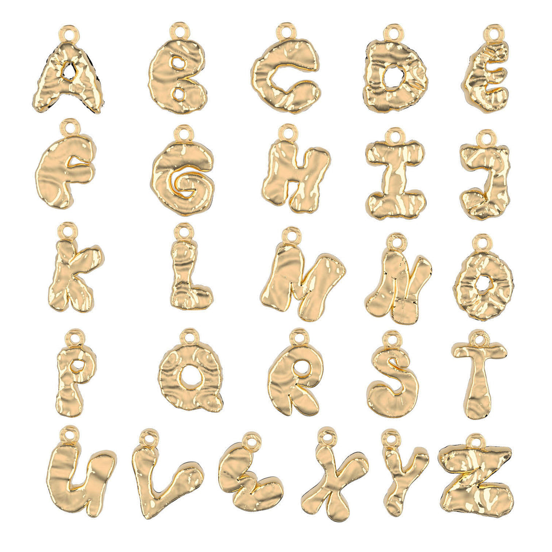 Golden Balloon Letter