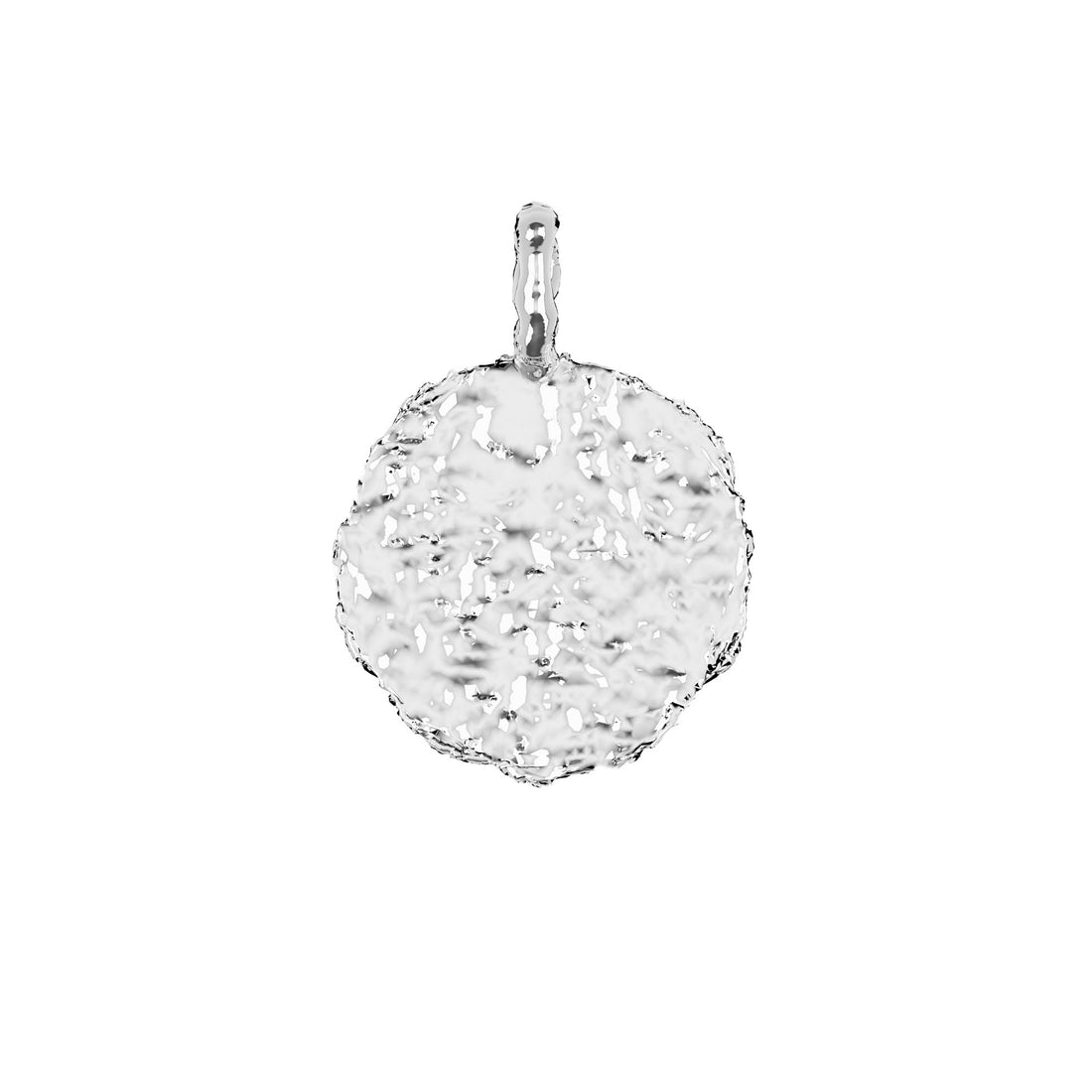Hammered Coin Charm