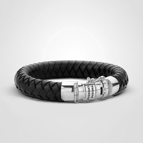 Buddha to Buddha 544 Black Ben Leather Bracelet